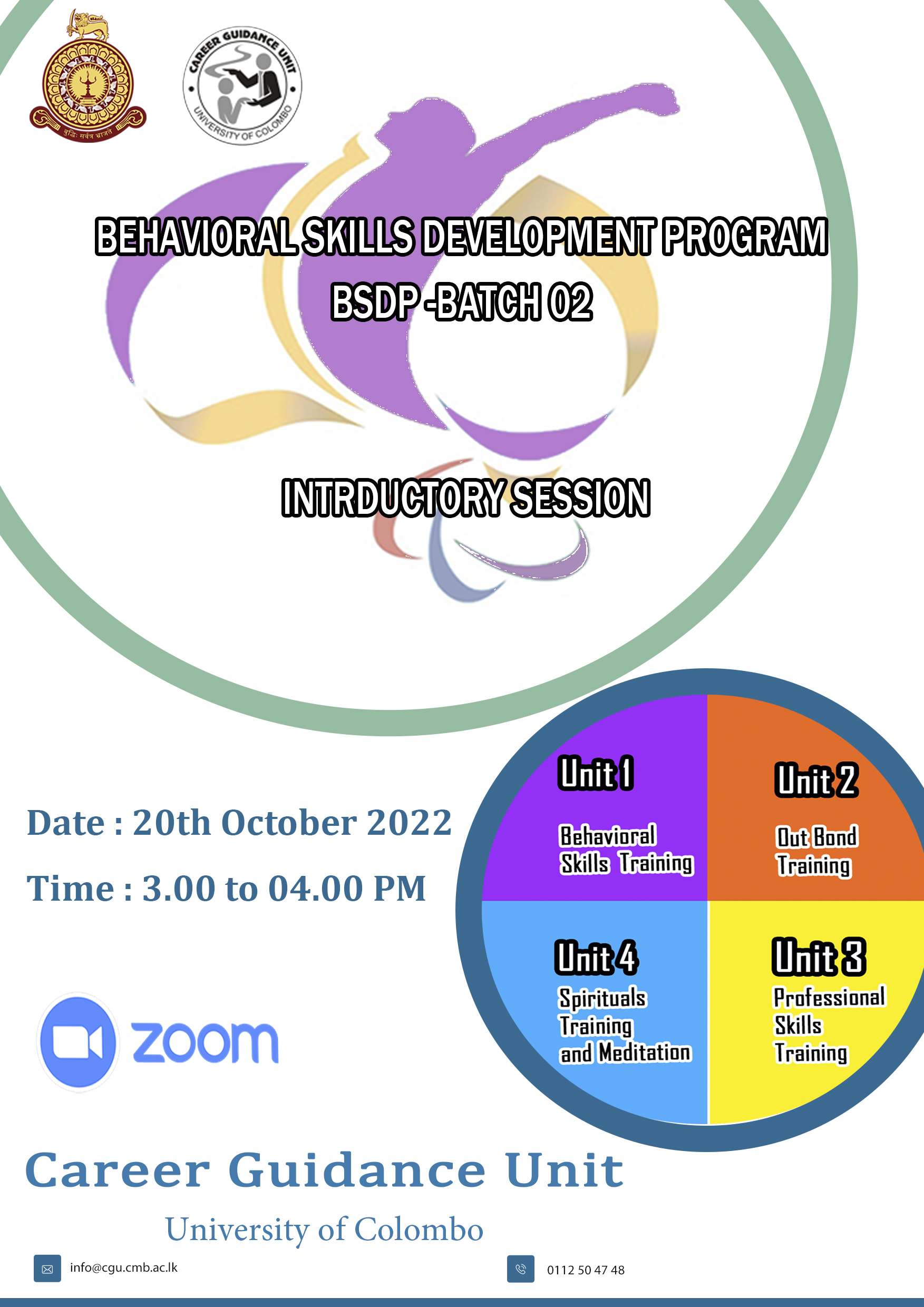 Behavioral Skills Development Program –  Introductory session